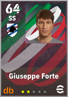 Giuseppe Forte — SS, OVR 64, MAX 64