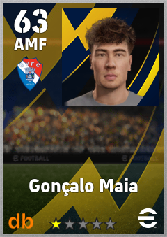 Gonçalo Maia — AMF, OVR 63, MAX 63