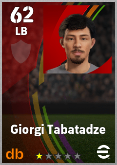 Giorgi Tabatadze eFootball player card