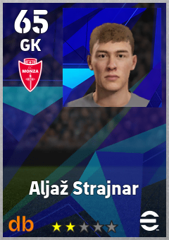 Aljaž Strajnar — GK, OVR 65, MAX 65