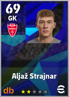 Aljaž Strajnar — GK, OVR 69, MAX 69