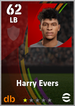 Harry Evers eFootball player card