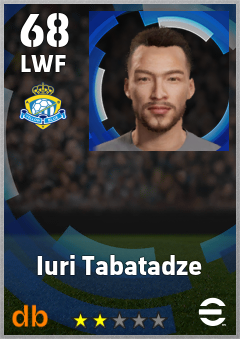 Iuri Tabatadze — LWF, OVR 68, MAX 68