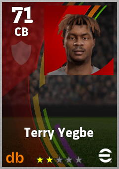 Terry Yegbe eFootball player card