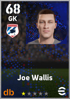 Joe Wallis eFootball player card