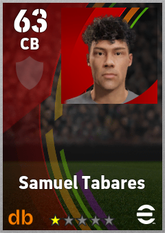 Samuel Tabares eFootball player card