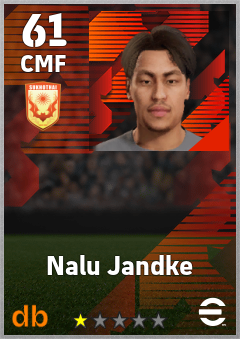 Nalu Jandke — CMF, OVR 61, MAX 61