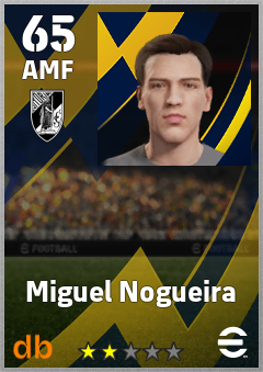 Miguel Nogueira — AMF, OVR 65, MAX 65