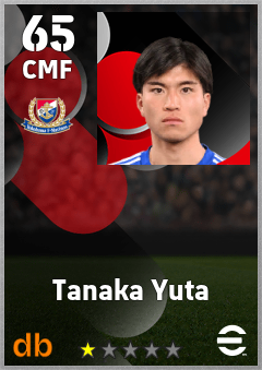 Tanaka Yuta — CMF, OVR 65, MAX 65