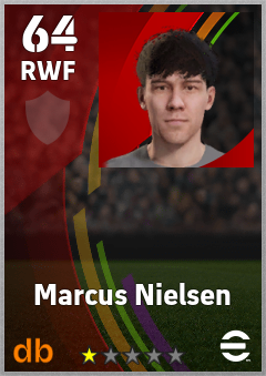 Marcus Nielsen — RWF, OVR 64, MAX 64