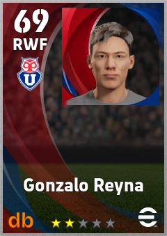 Gonzalo Reyna — RWF, OVR 69, MAX 69