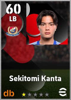 Sekitomi Kanta — LB, OVR 60, MAX 60