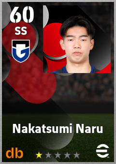 Nakatsumi Naru — SS, OVR 60, MAX 60