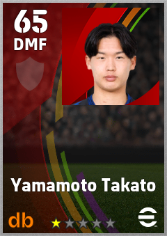 Yamamoto Takato eFootball player card
