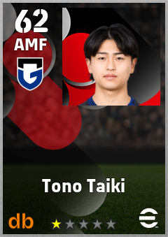 Tono Taiki — AMF, OVR 62, MAX 62