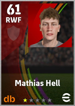 Mathias Hell eFootball player card