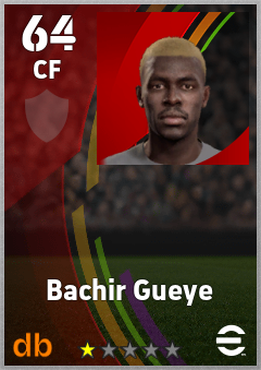 Bachir Gueye eFootball player card