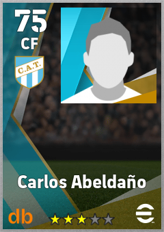 Carlos Abeldaño — CF, OVR 75, MAX 75