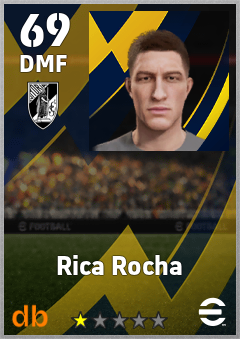 Rica Rocha — DMF, OVR 69, MAX 69