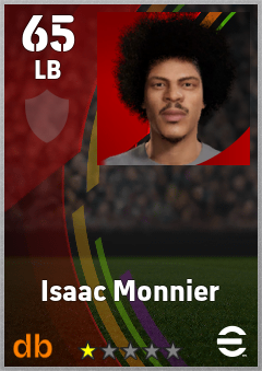 Isaac Monnier — LB, OVR 65, MAX 65