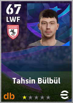 Tahsin Bülbül — LWF, OVR 67, MAX 67