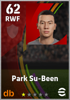 Park Su-Been eFootball player card
