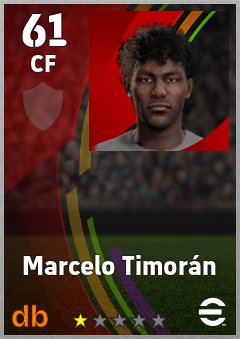 Marcelo Timorán — CF, OVR 61, MAX 61
