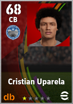 Cristian Uparela — CB, OVR 68, MAX 68