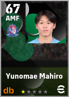 Yunomae Mahiro — AMF, OVR 67, MAX 67