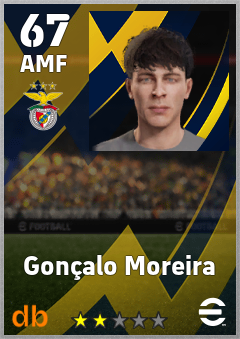Gonçalo Moreira — AMF, OVR 67, MAX 67