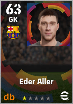Eder Aller eFootball player card