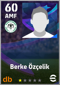 Berke Özçelik — AMF, OVR 60, MAX 60