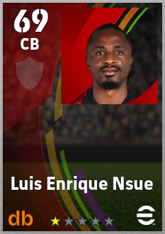 Luis Enrique Nsue eFootball player card