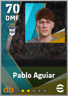 Pablo Aguiar — DMF, OVR 70, MAX 70