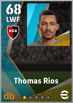 Thomas Rios — LWF, OVR 68, MAX 68