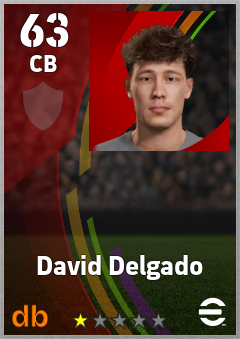 David Delgado eFootball player card