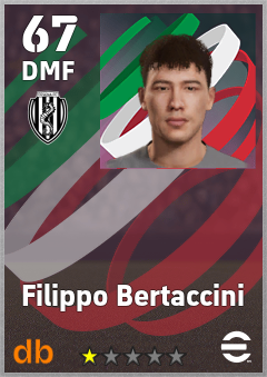 Filippo Bertaccini — DMF, OVR 67, MAX 67