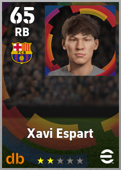 Xavi Espart eFootball player card