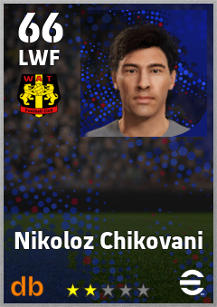 Nikoloz Chikovani — LWF, OVR 66, MAX 66