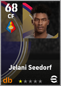 Jelani Seedorf — CF, OVR 68, MAX 68