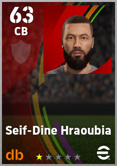 Seif-Dine Hraoubia eFootball player card