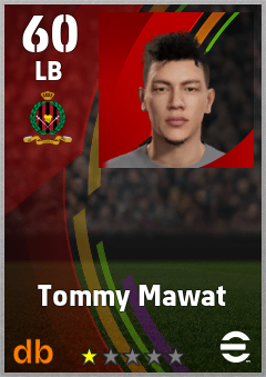 Tommy Mawat — LB, OVR 60, MAX 60