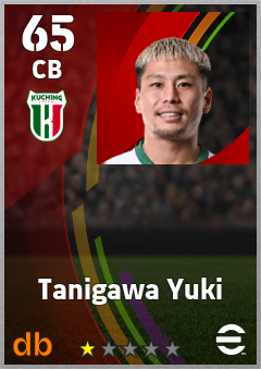 Tanigawa Yuki — CB, OVR 65, MAX 65