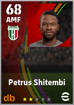 Petrus Shitembi — AMF, OVR 68, MAX 68