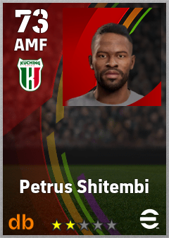 Petrus Shitembi — AMF, OVR 73, MAX 73