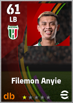 Filemon Anyie eFootball player card