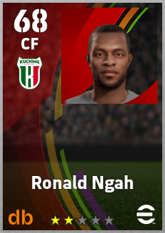 Ronald Ngah — CF, OVR 68, MAX 68