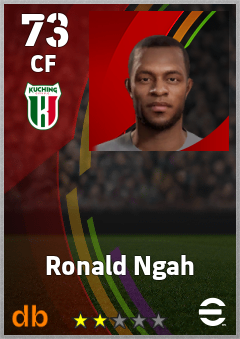 Ronald Ngah — CF, OVR 73, MAX 73