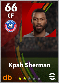 Kpah Sherman eFootball player card