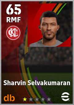 Sharvin Selvakumaran — RMF, OVR 65, MAX 65